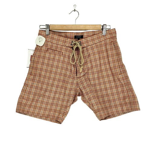 バーバリーブラックレーベル BURBERRY BLACK LABEL チェック柄 ハーフパンツ メンズ JPN:M